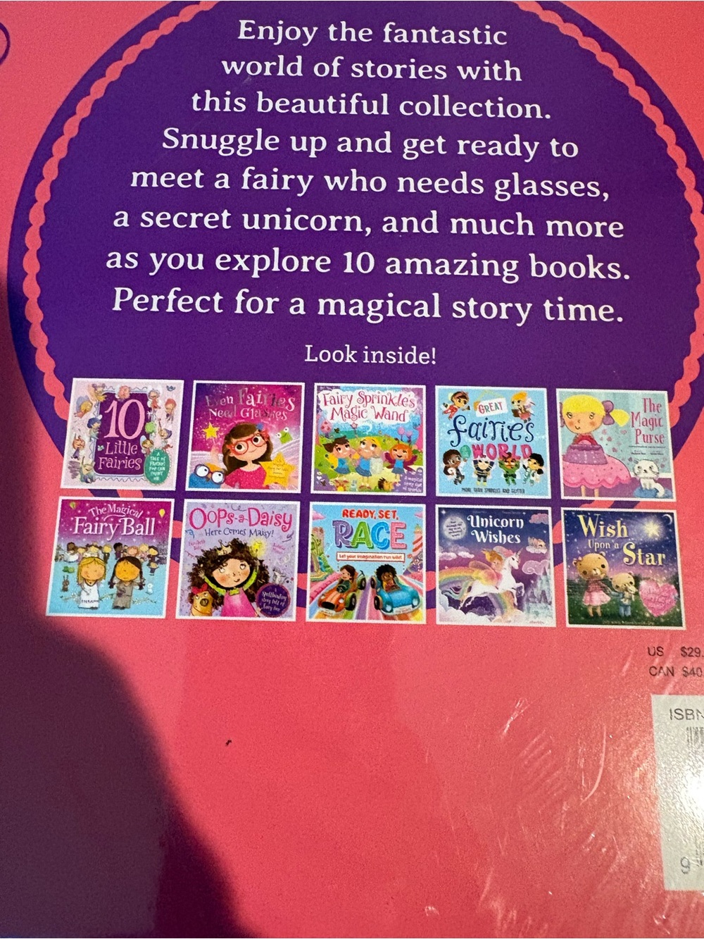 Magical Story Library - Purple Kids Storybook Set of 10 Storybooks NEW - Picture 2 of 2
